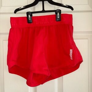 Gymshark Women's Vibrant Red Athletic Shorts